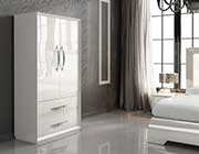 White Modern Bed EF Caren