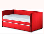 Red Fabric Daybed HE 969