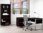 Kalmar Espresso Office Desk by Unique Furniture