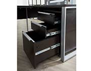 Kalmar Espresso Office Desk by Unique Furniture