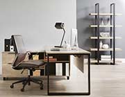 Stavanger Executive Desk with Cabinet by Unique Furniture