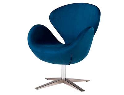 Accent Chair in Blue ND Bethel