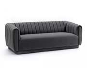 Navy Blue Velvet Sofa AL Kelia