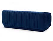 Navy Blue Velvet Sofa AL Kelia