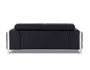 Black Leather Sofa set GU 03