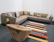 Legacy Brown fabric Sectional Sofa