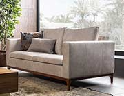 Light Gray Fabric Sofa Bed Cosmopolitan