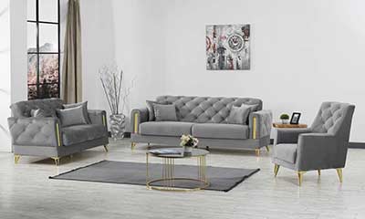 Light Gray Sofa bed Charleese