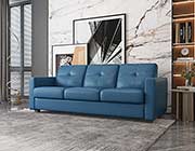Brown Leather Sofa bed AC Nuit