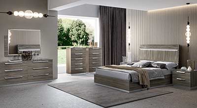 Gray finish Bedroom EF Krone
