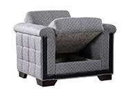 Gray Fabric Sofa Bed Goldy