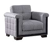 Gray Fabric Sofa Bed Goldy