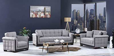 Gray Fabric Sofa Bed Goldy