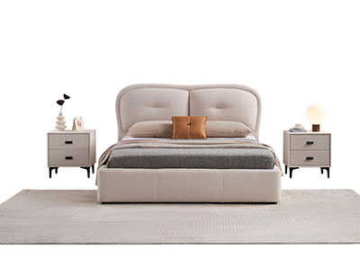 Modern Tufted Modern Bed AE 082