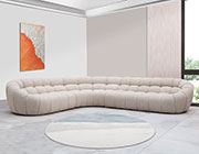 Off White Sectional Sofa VG Yolane