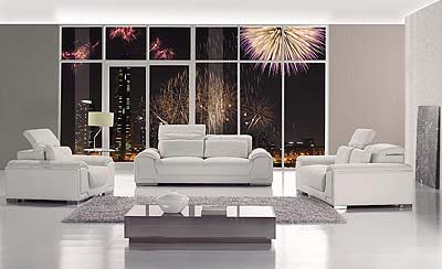 Leather Sofa set 3