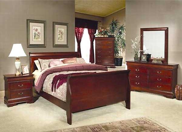 Louis Philippe Style Bedroom | Classic Bedroom