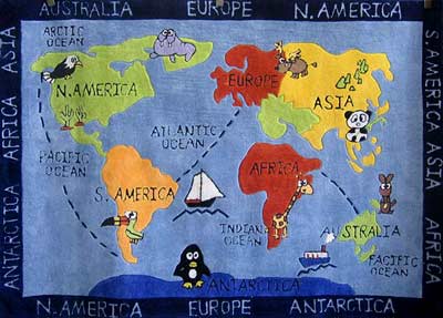 World map RF 