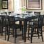 Contemporary Wooden Counter Height Stool
