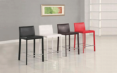 24H Bar Chair - Black, Red, Chocolate, White