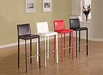 24H Bar Chair - Black, Red, Chocolate, White