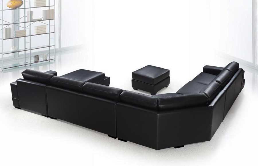 Black Sectional Couch