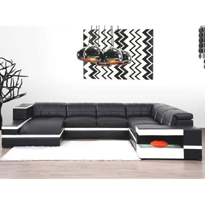Juster Modern Leather Sectional