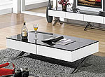 Modern glossy gray coffee table CR1074