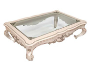 BT 094 Italian Coffee table in Antiqued White Finish