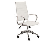 Axel High Back White Office Chair