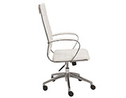 Axel High Back White Office Chair