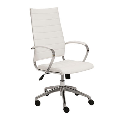 Axel High Back White Office Chair