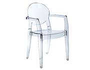 Modern Stacking Arm Chair EStyle 684