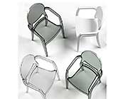 Modern Stacking Arm Chair EStyle 684