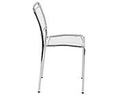 Modern Stackable Chair Clear EStyle 698