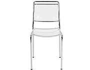 Modern Stackable Chair Clear EStyle 698