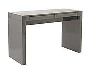 Modern High Gloss Lacquer Office Desk EStyle 25 in White