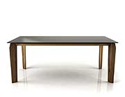 Magnolia Lacquered Glass Table 5088V UP line by Huppe