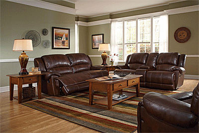 Motion Bonded Leather Sofa Set CO181
