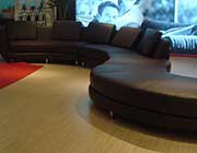 Contemporary Bonded Leather Sectional Sofa Brizio