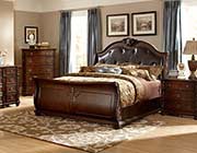 Fotini Leather Traditional Bed HE169