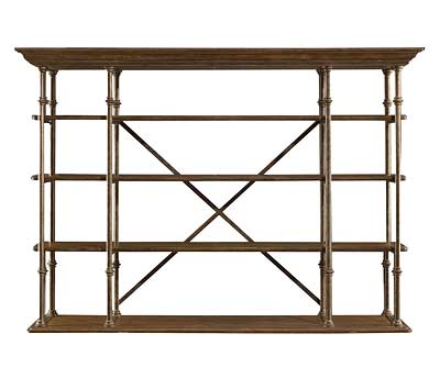 European Farmhouse Open Air Shelf Blond by Stanley