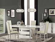 Modern White Dining Collection EF Rica