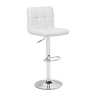 Modern Bar Stool Z373 in White