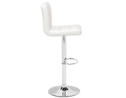 Modern Bar Stool Z373 in White