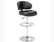 Modern Bar Stool Z375 in Black