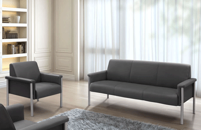 Contemporary Gray Sofa Z172