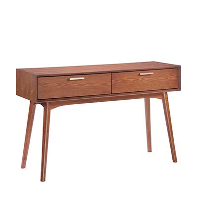 Modern Console Table in Walnut Z093