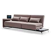 Brown Fabric Sofa Sleeper VG33