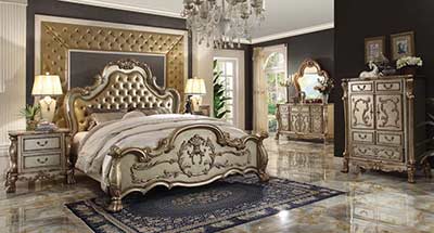 Luxurious Classic Bed Delmon